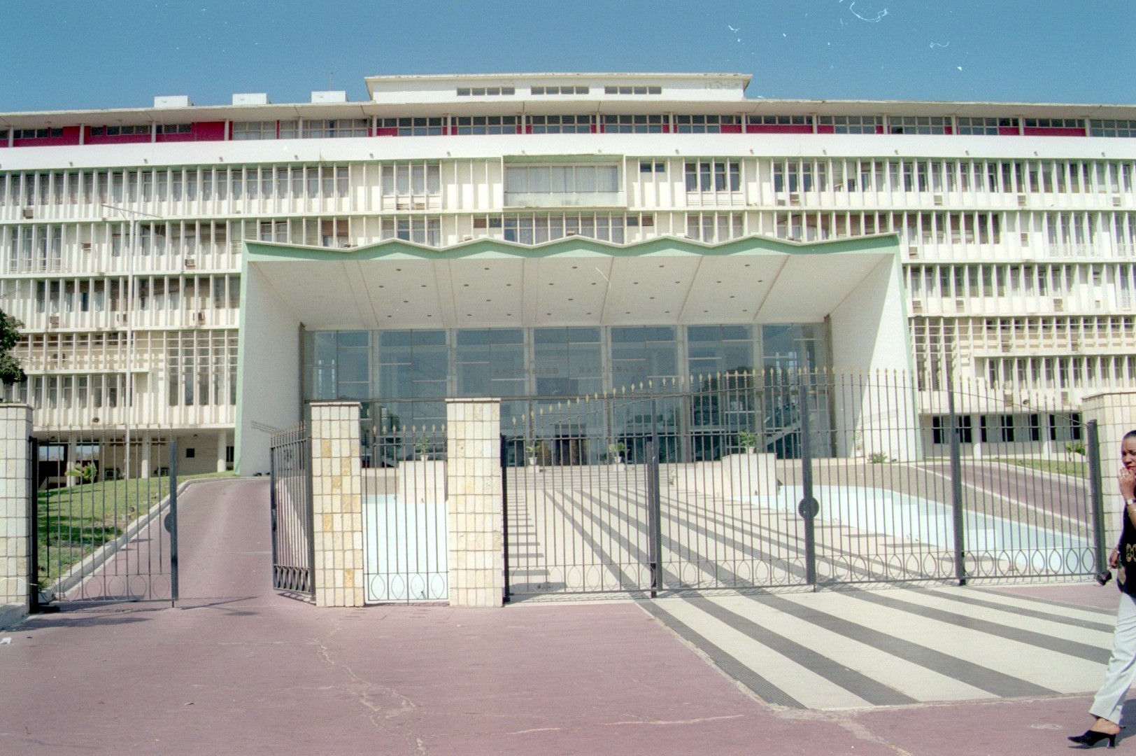 Building of Assemblée Nationale in Dakar (Senegal)
